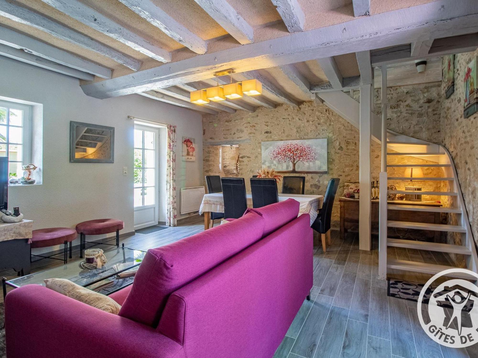 Gite Charmant Avec Jardin, Proche Activites Nautiques - Fr-1-622-75 Morannes sur Sarthe-Daumeray Екстериор снимка